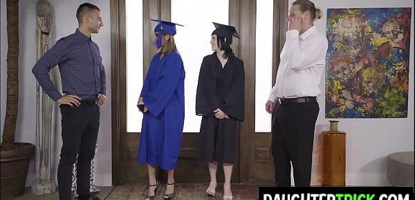  Dads bang their graduating daughters